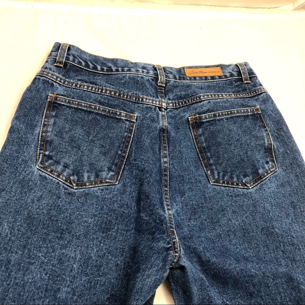 Vintage 90s Jeans Mom Jean Dark Wash Size 12 - Picture 7 of 9